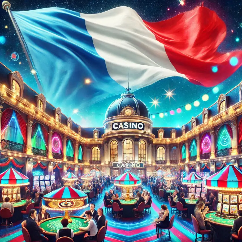 casino et drapeau de France WIN UNIQUE CASINO